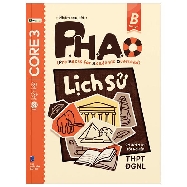 Sách - P.H.A.O - Pro Hacks For Academic Overload - Lịch Sử - Ôn Luyện Thi Tốt Nghiệp THPT-ĐGNL