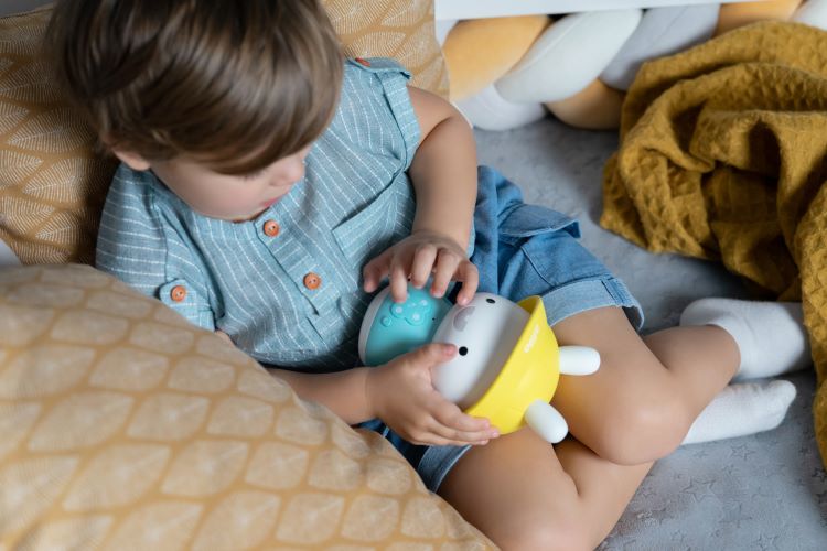 Đồ chơi âm nhạc giáo dục Alilo Baby Bunny G9S+ giáo dục sớm cho trẻ từ 0-4 tuổi, trợ lý giấc ngủ - Hàng chính hãng - Máy phát nhạc, kể chuyện cho bé, trợ lý giấc ngủ giúp bé ngủ ngon