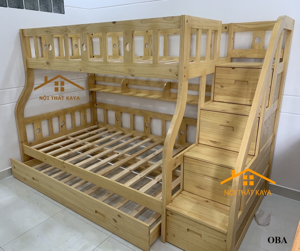 Giường 3 tầng - OBA (1m-1m2-1m)