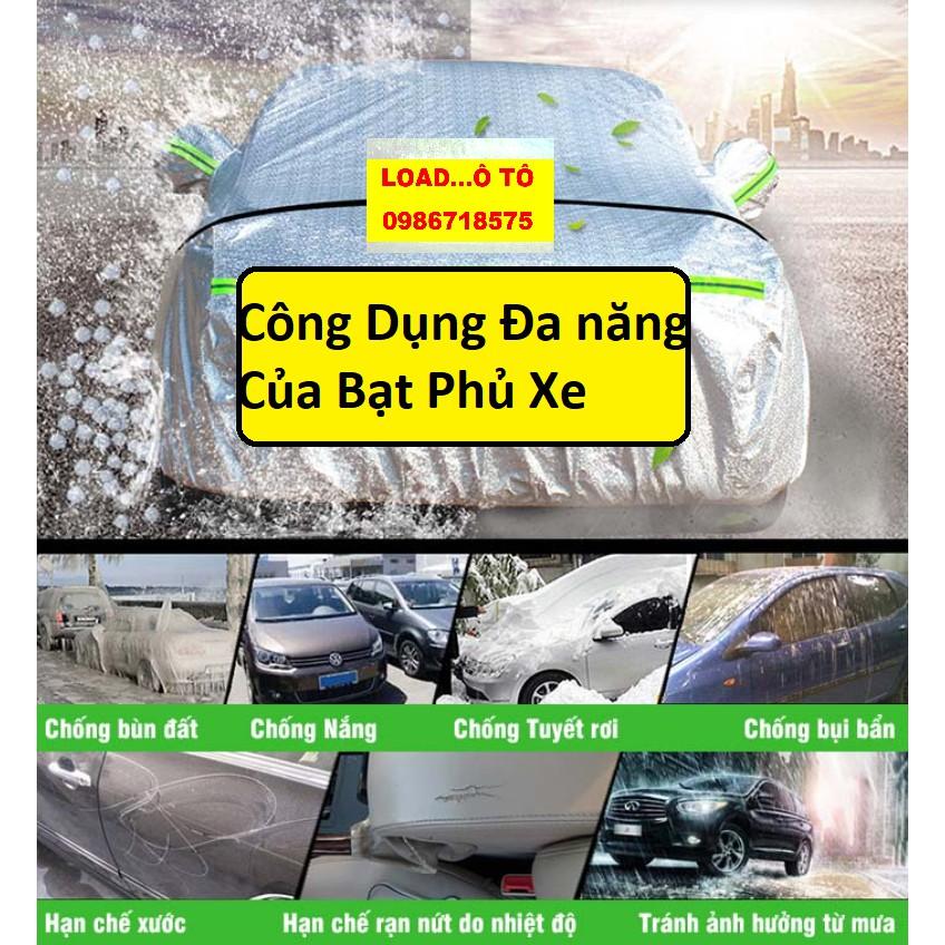 BẠT CHE PHỦ XE Honda Brio CAO CẤP Chống nắng, chống Nóng, chống Mưa