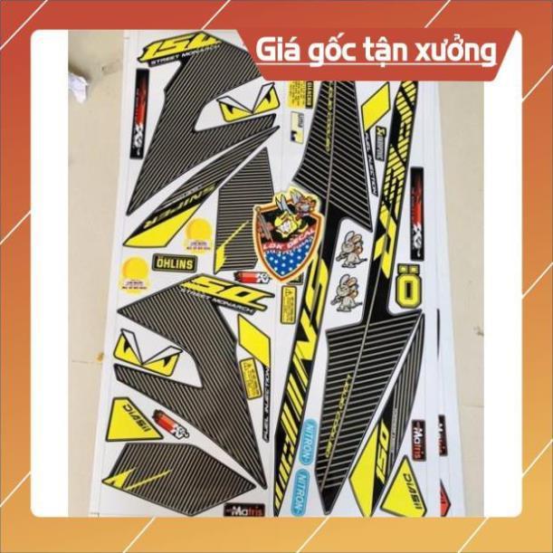 Tem rời ex 150 sọc chữ Jupiter