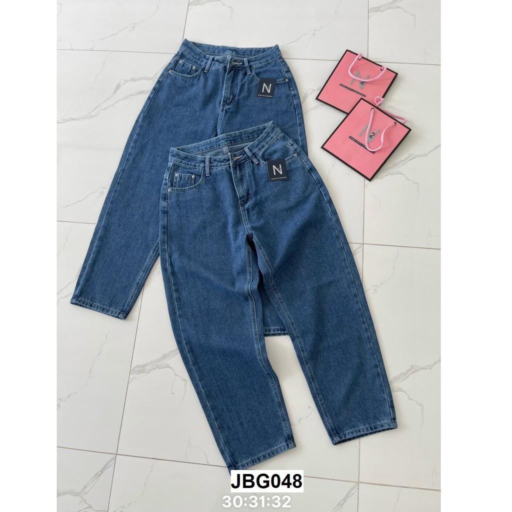 Quần jean baggy lưng cao chất form VNXK JBG048