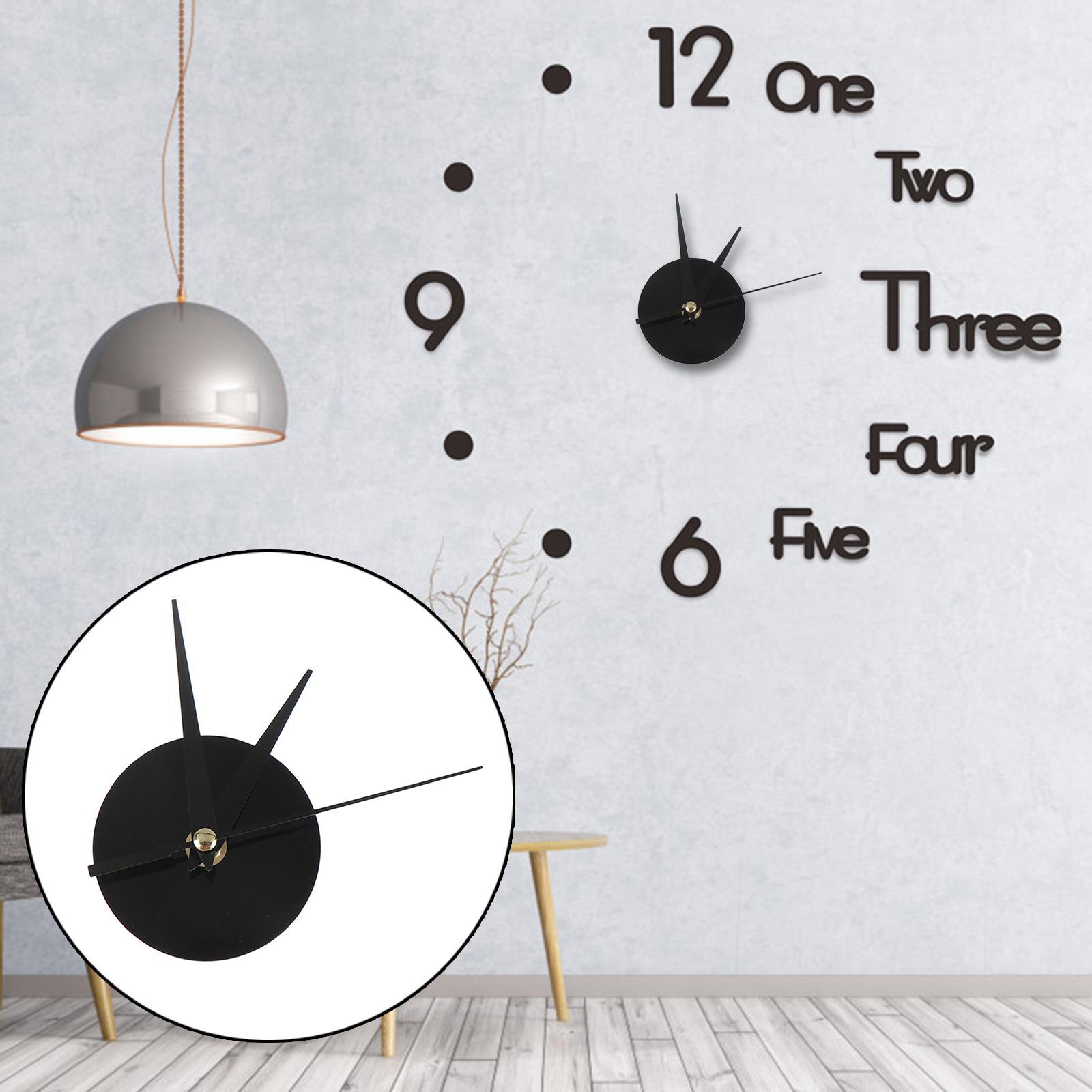DIY Large Wall Clock Movement Mechanism with Pointer Hand for DIY Wall Clock Replacement Part Accessories