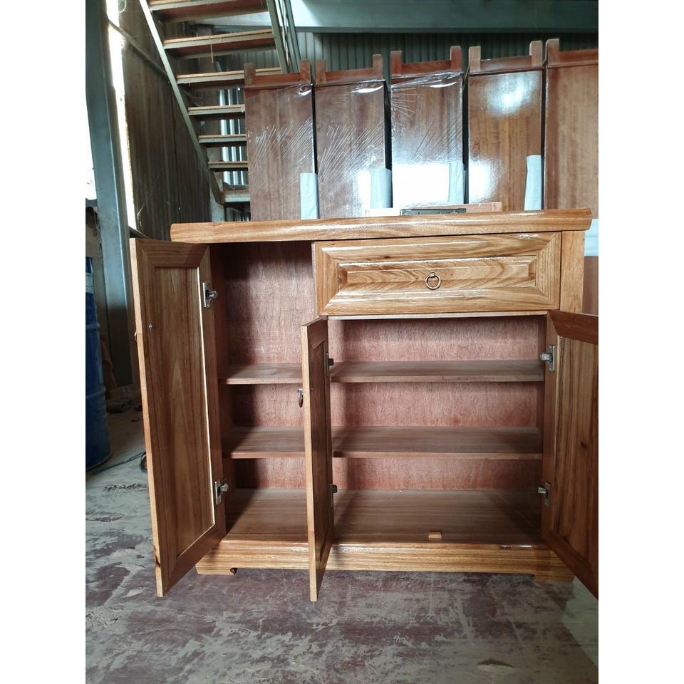 Kệ tủ giày dài 100cm, gỗ sồi, gỗ xoan đào, gỗ hương xám