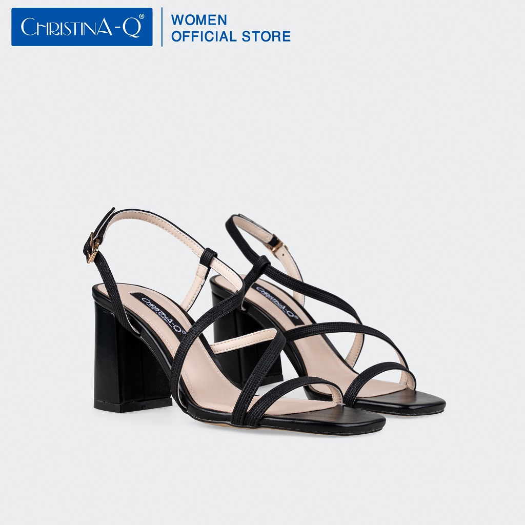 Giày Sandals Nữ Gót Trụ ChristinA-Q XDN292