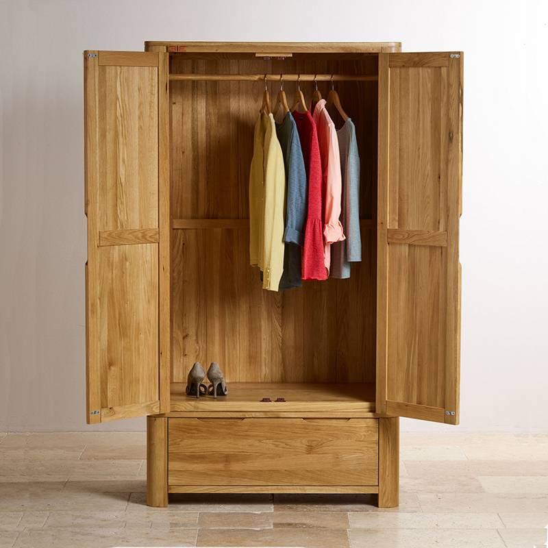 Tủ Áo 2 Cánh Romsey Gỗ Sồi