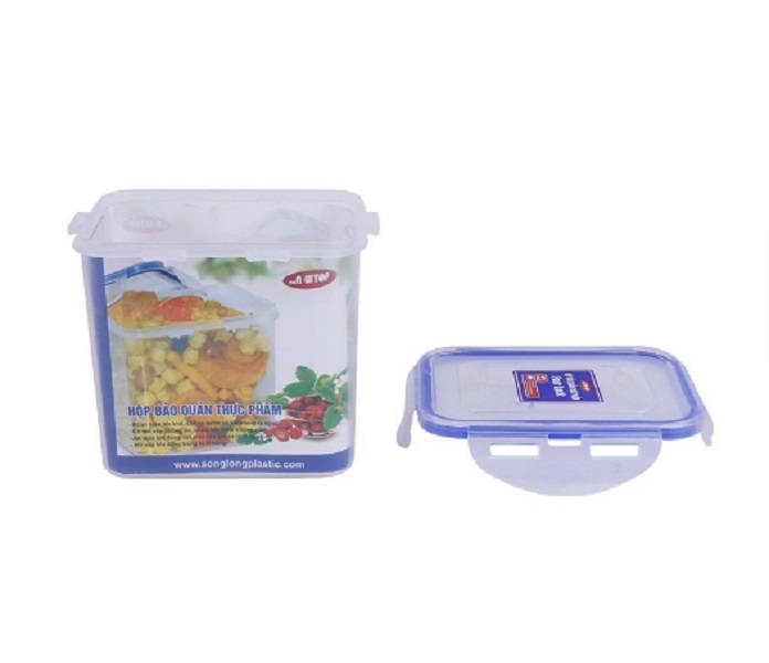 Hộp bảo quản thực phẩm 4 khóa 2505 - 850ml Song Long