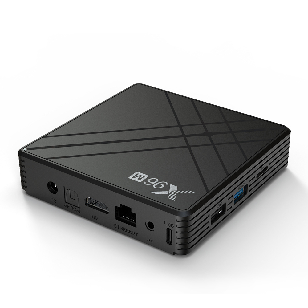 Hộp TV thông minh X96M Android 9.0 Allwinner H603 Cortex-A53 Quad Core 64 Bit - Hỗ trợ WiFi Thẻ TF 6K