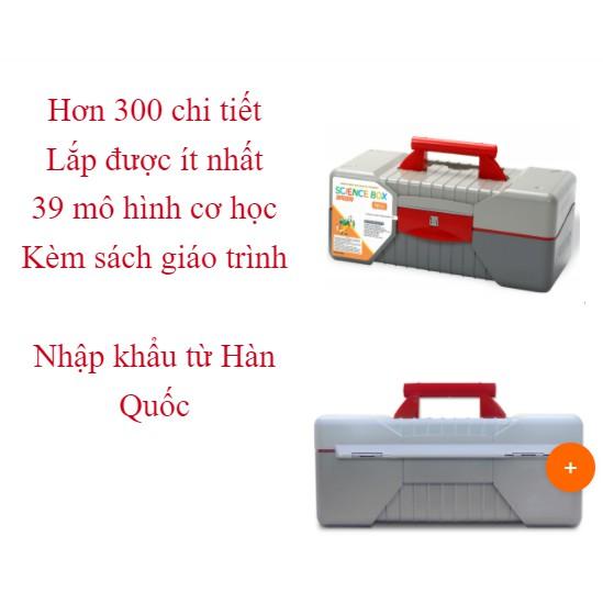 Hộp khoa học Hàn Quốc, lắp ráp 39+ mô hình với 300+ chi tiết