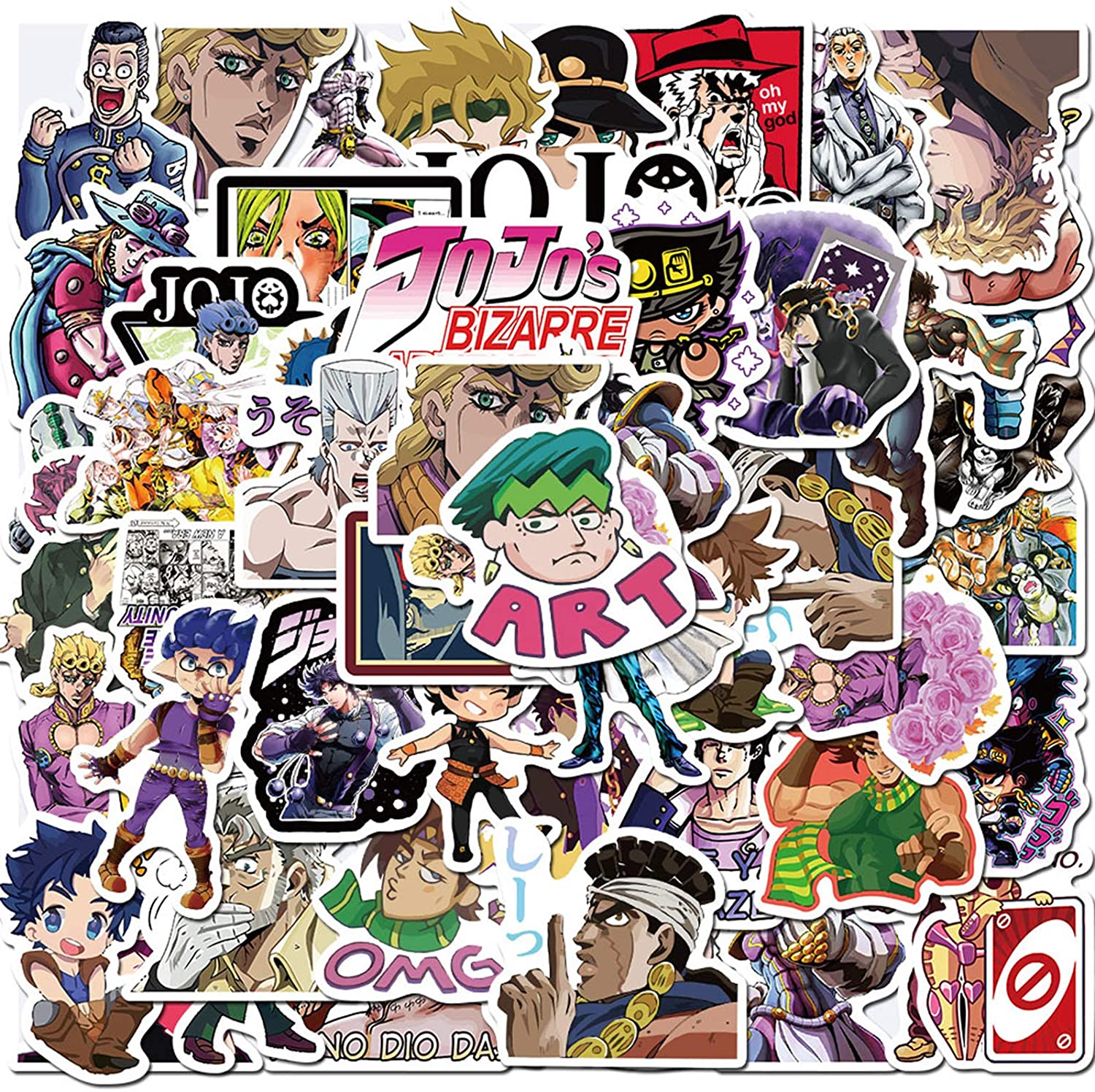 Set 30 Sticker  Jojo 's Bizarre Adventure