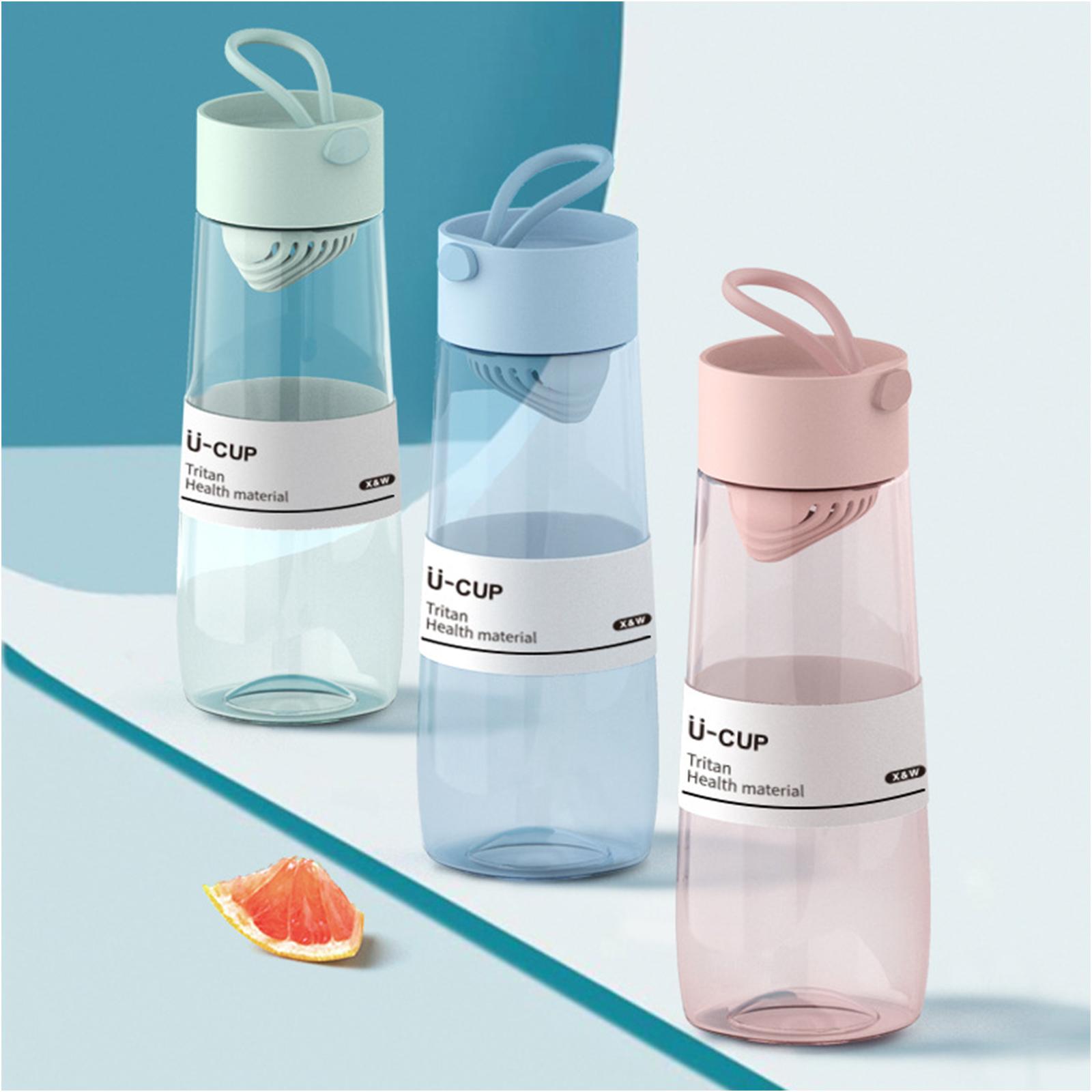 Chai Nước 500Ml Có Tay Cầm Kèm Bộ Lọc Trà Nhẹ Chống Rò Rỉ Tritan Bpa