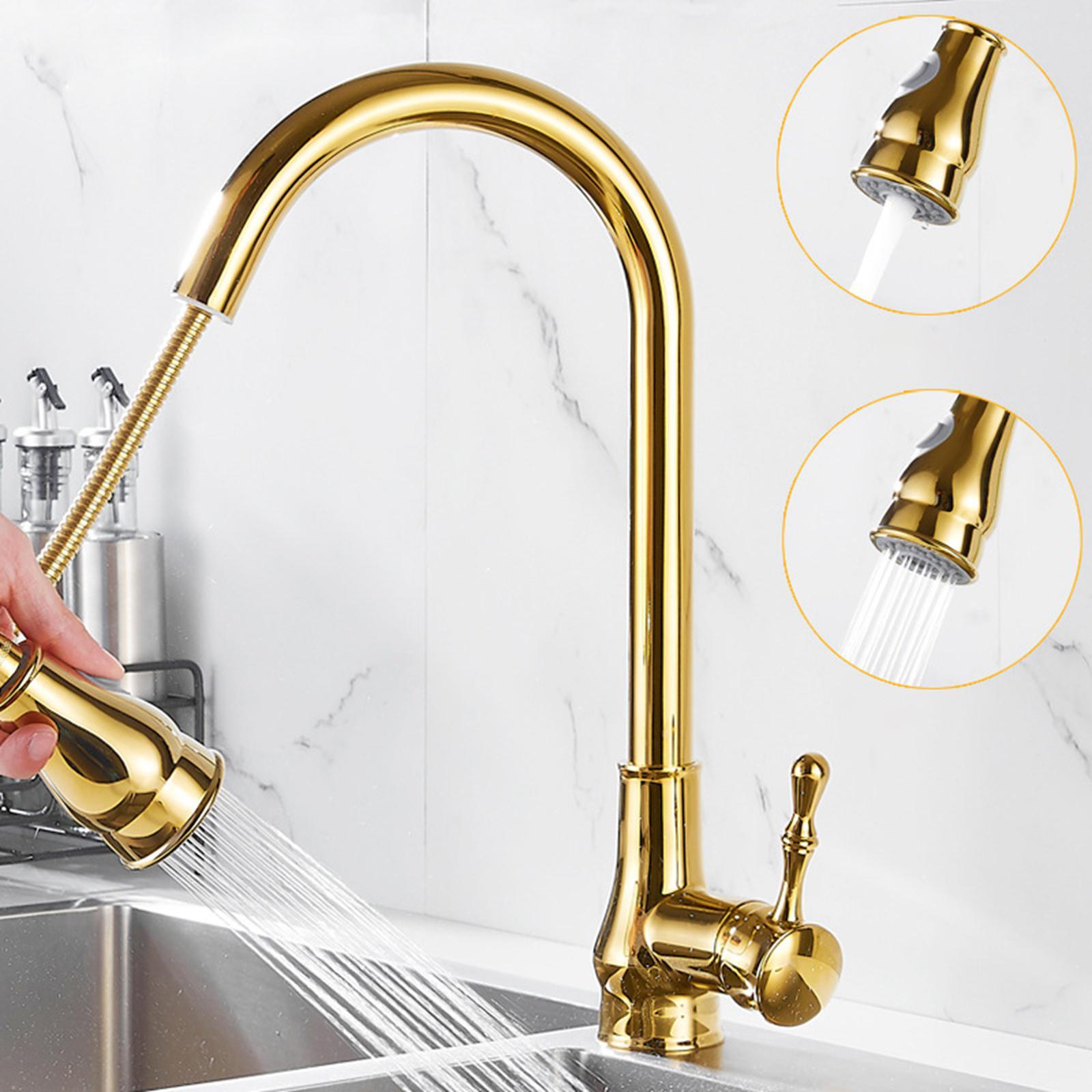 Flexible Kitchen Faucet Single Handle Tap High  Faucets for Hotel Kitchen Restaurant Bathroom