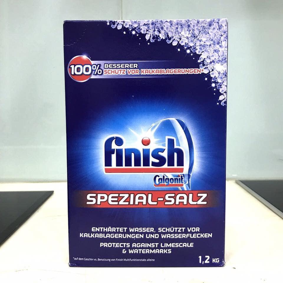 Muối Rửa chén bát Finish Special Salt 1.2kg nhập khẩu Châu Âu