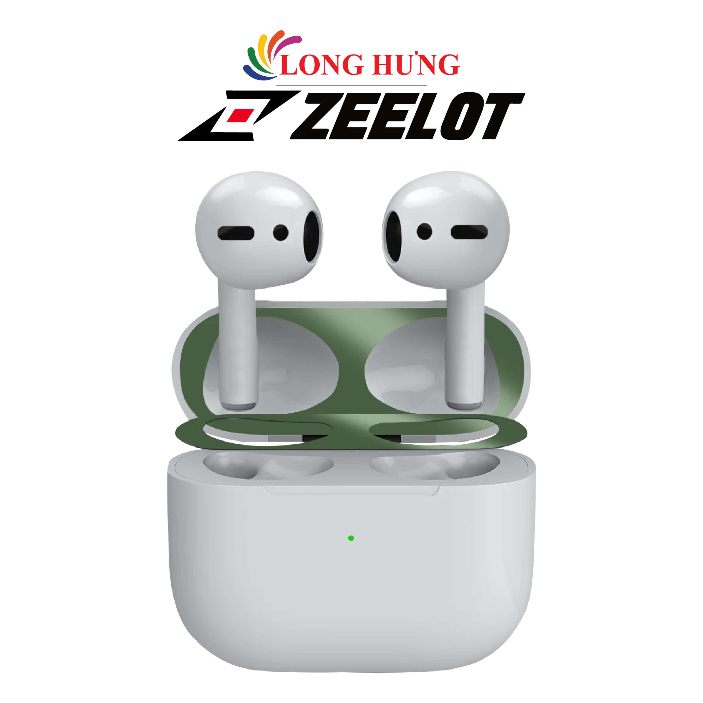 Miếng dán chống bụi dành cho Zeelot AP Airpods 1/2 - Hàng chính hãng