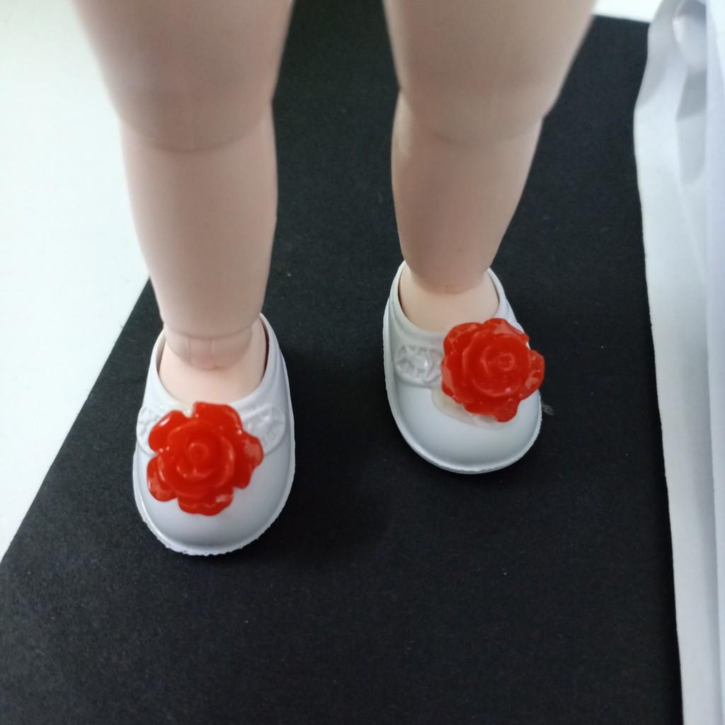 Giày Búp Bê Baboliy 16cm Gắn Hoa Đính Đá siêu xinh