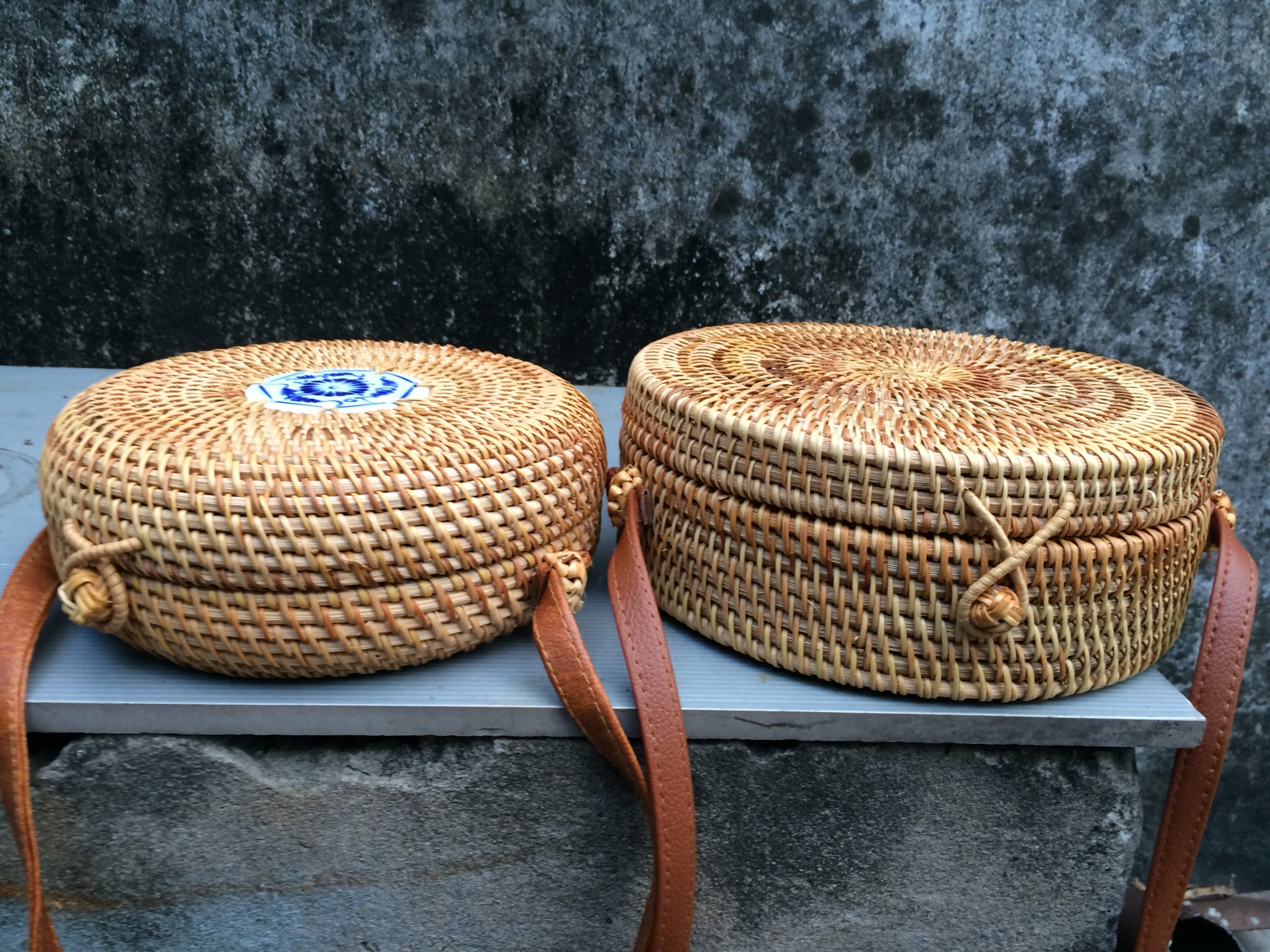 Túi Cói Mây, Mộc và Họa Tiết