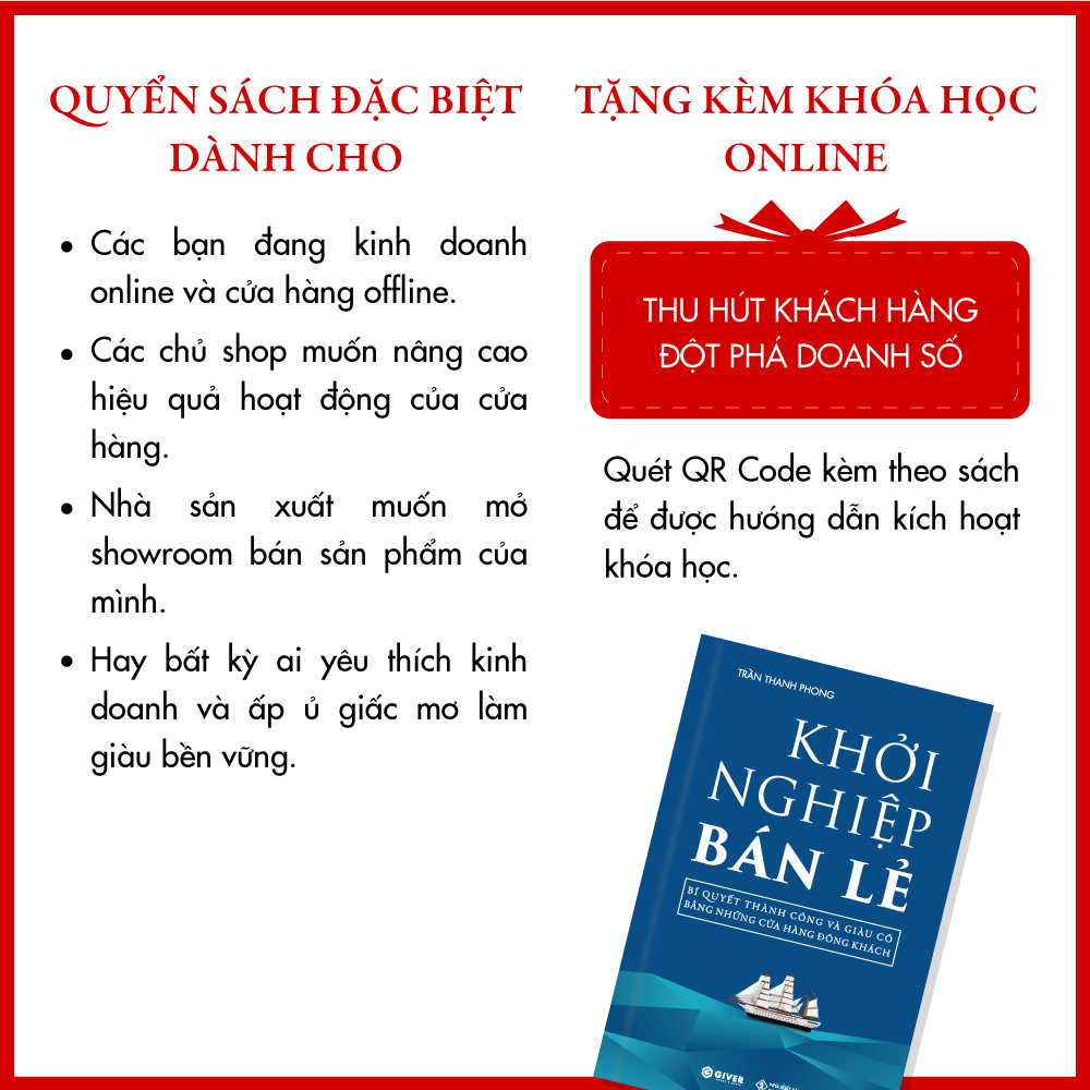 Khởi Nghiệp Bán Lẻ - Bí Quyết Thành Công Và Giàu Có Bằng Những Cửa Hàng Đông Khách - Công Thức Kinh Doanh Và Quản Lý Cửa Hàng Hiệu Quả