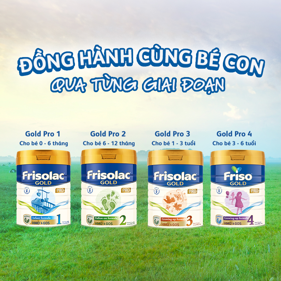 Sữa Bột Friso Gold Pro 2 Cho Trẻ Từ 6-12 Tháng 800g