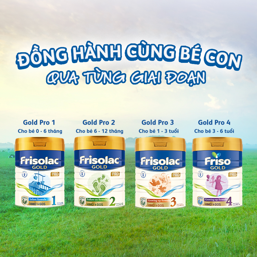 Sữa Bột Friso Gold Pro 1 Cho Trẻ Từ 0-6 Tháng 800g