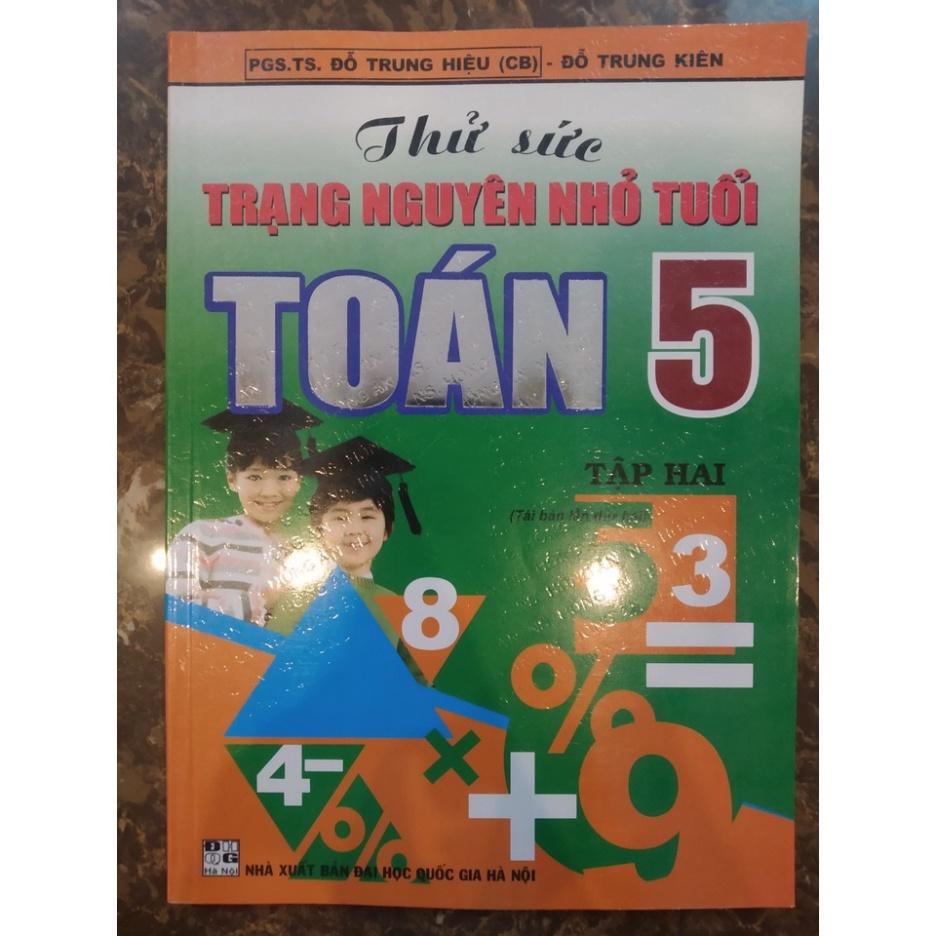 Sách - Combo Thử Sức Trạng Nguyên Nhỏ Tuổi Môn Toán Lớp 5 (2 Tập)