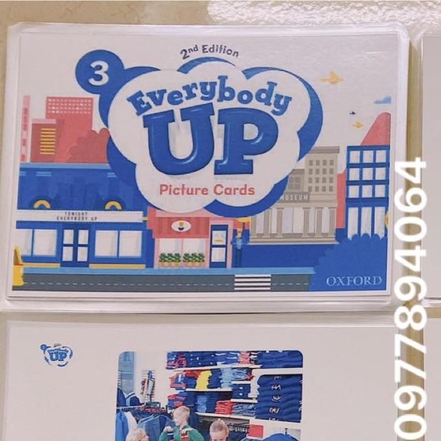 FLASHCARD EVERYBODY UP 3