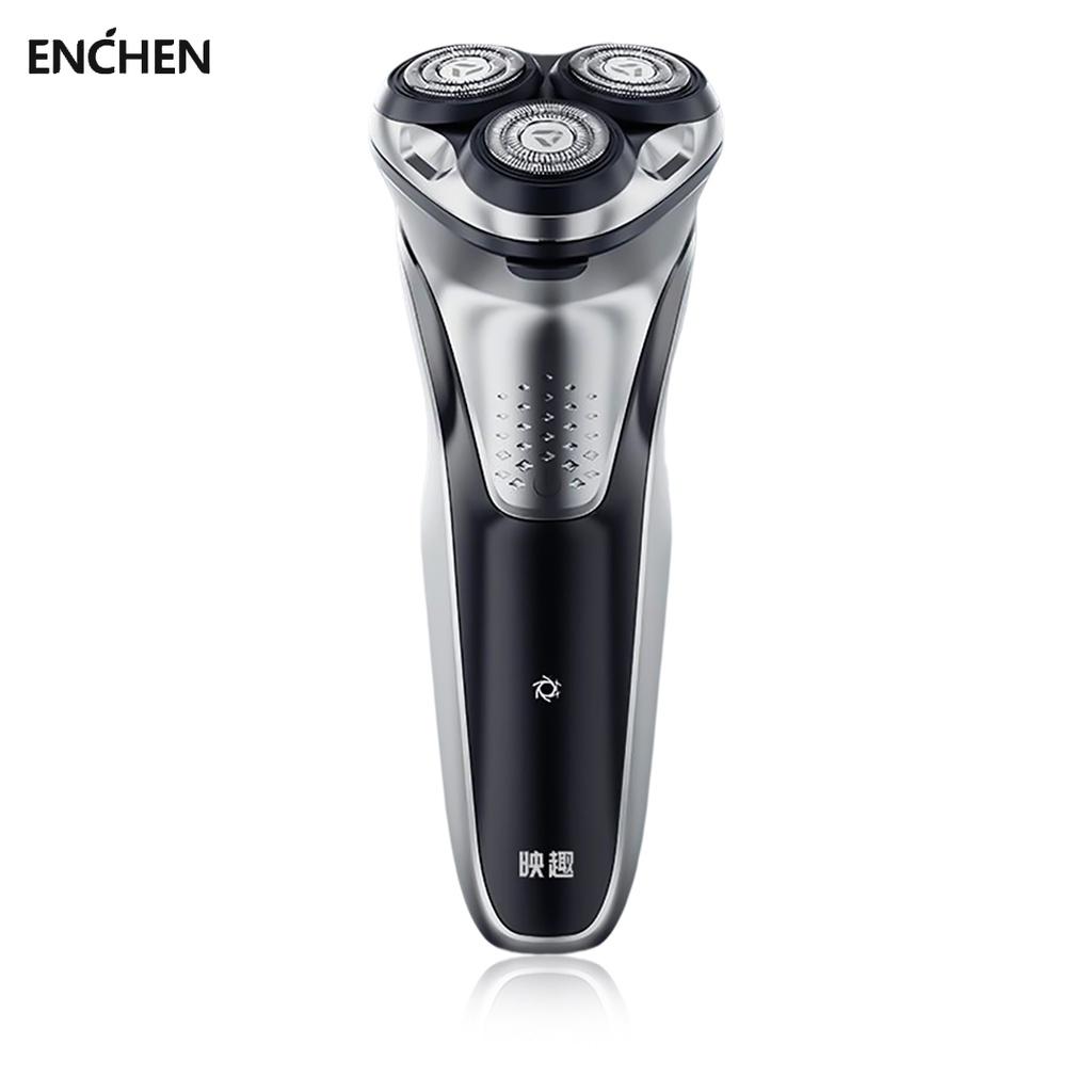 Máy Cạo Râu Ướt Và Khô Enchen Thông Minh Chống Kẹp Tiện Dụng