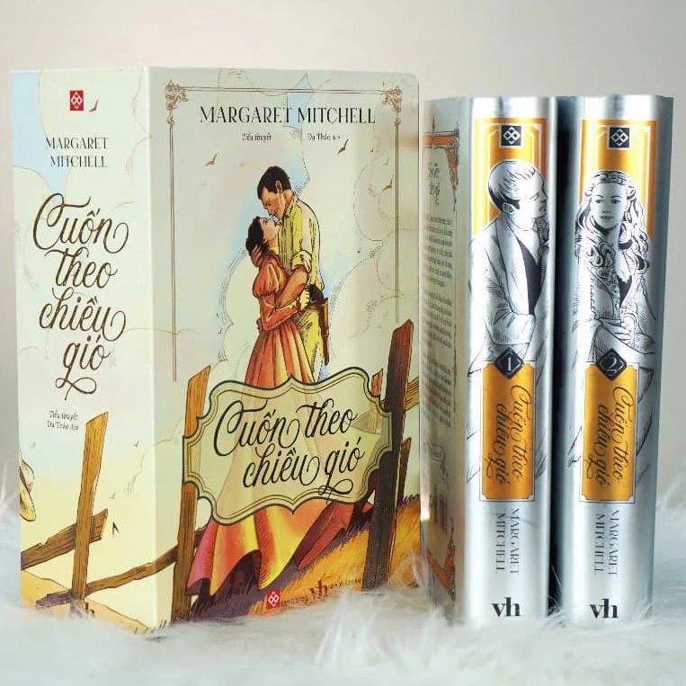 [Nhập 1212B15K giảm 15K đơn 199K] Boxset Cao Cấp - Cuốn Theo Chiều Gió (Bản Dịch Mới)