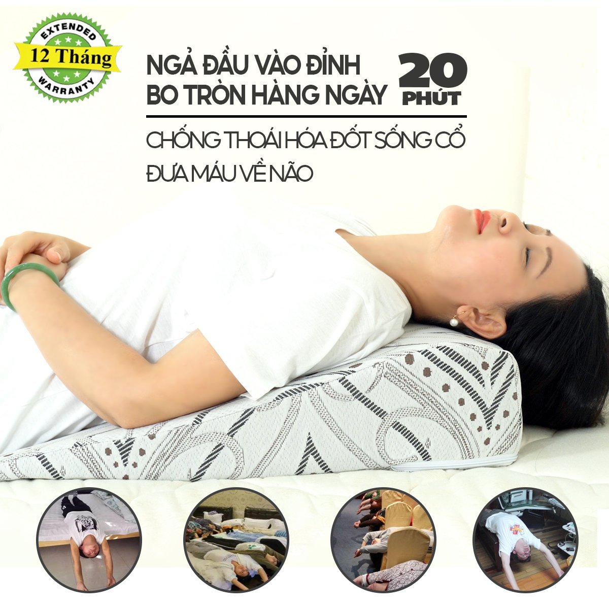 GỐI TRÀO NGƯỢC DẠ DÀY NGƯỜI LỚN YOROKOBI, KÍCH THƯỚC CAO 69*60*18CM (Bo tròn), THÍCH HỢP VỚI NGƯỜI BỊ TRÀO NGƯỢC ACID, Ợ CHUA, THOÁI HÓA CỘT SỐNG CỔ, HÀNG THƯƠNG HIỆU