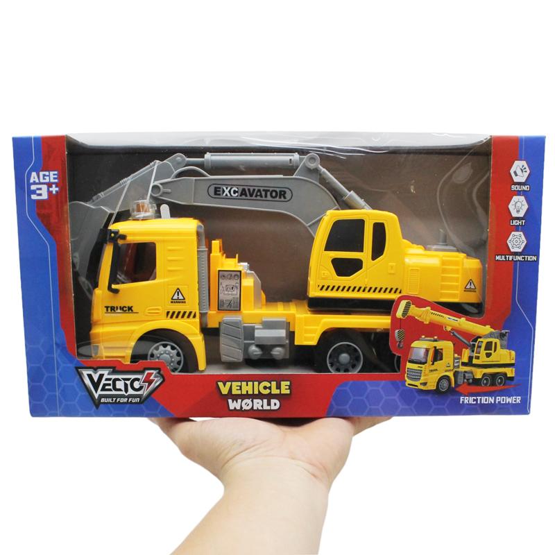 Đồ Chơi Mô Hình Xe Đào Excavator Truck - Vecto VT8910A
