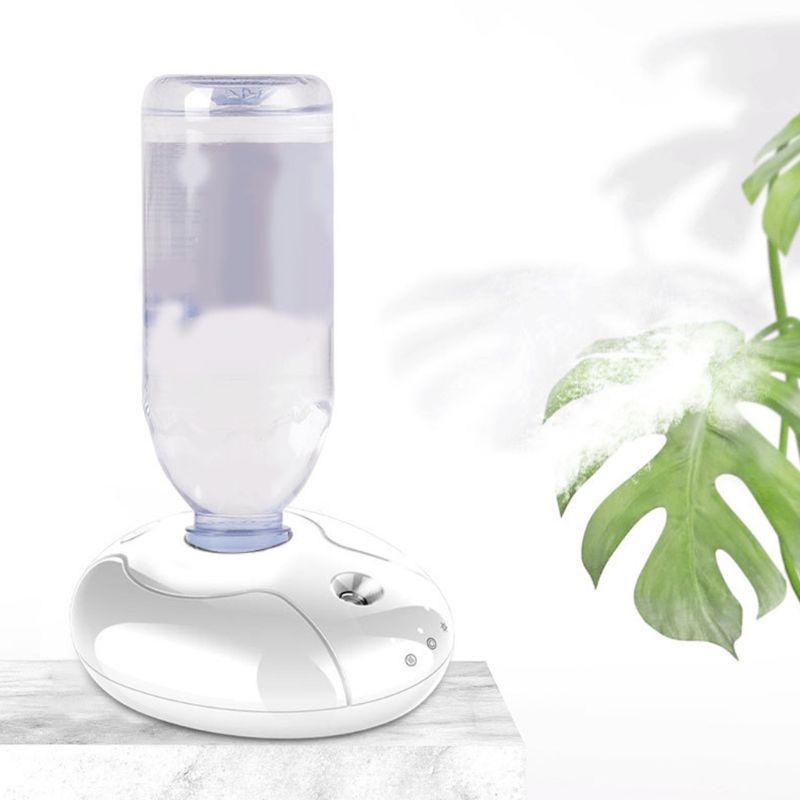 USB Di Động Máy Tạo Độ Ẩm Không Khí Bình Hương Thơm Khuếch Tán Đèn Ngủ LED Phun Sương Tạo