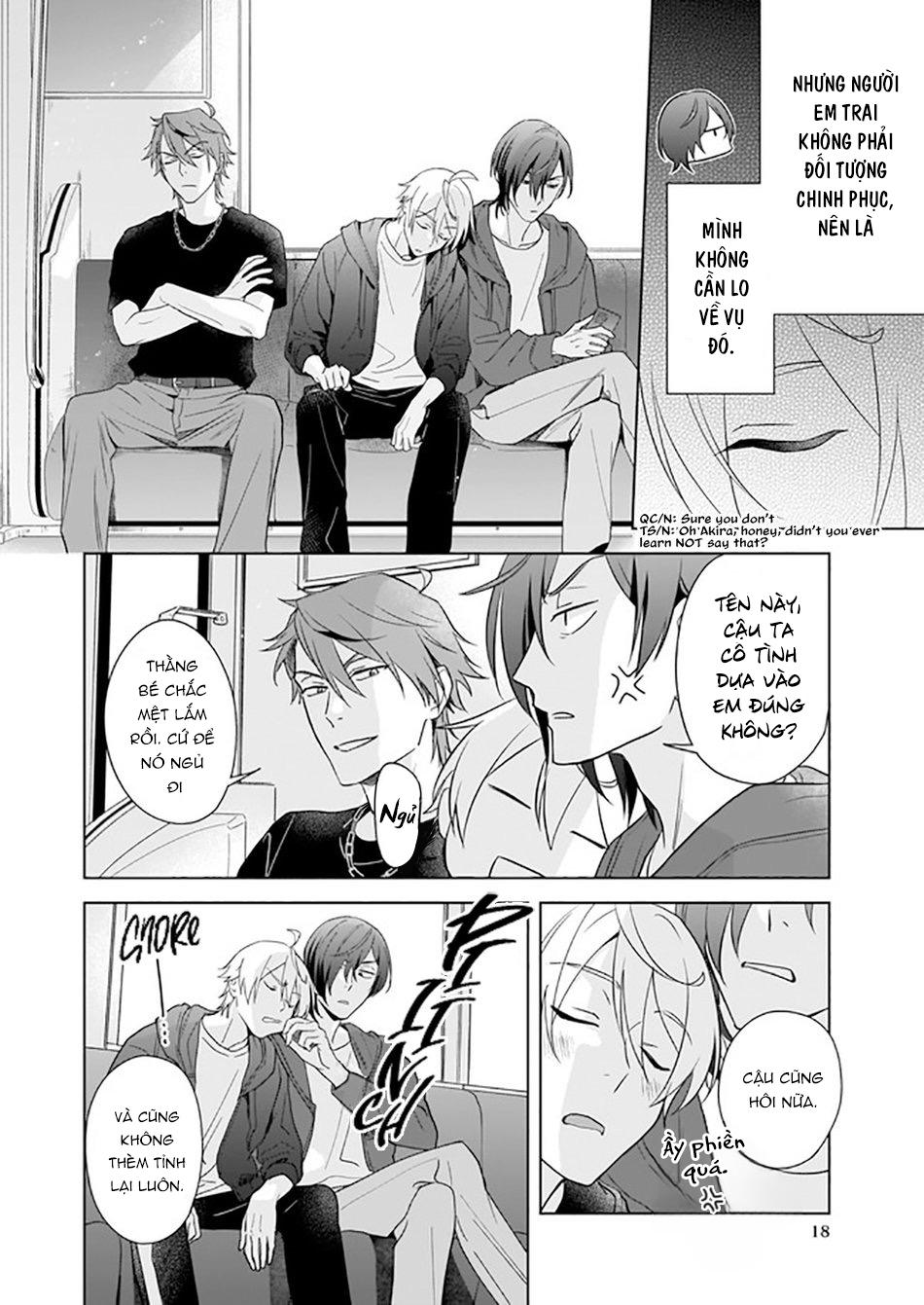 tôi nhận ra mình là em trai của nhân vật chính game bl chapter 9 18