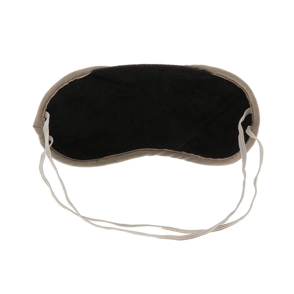 10Pcs Soft Sleep Mask Adjustable Strap Eye Mask Blindfold for Puffy Eyes