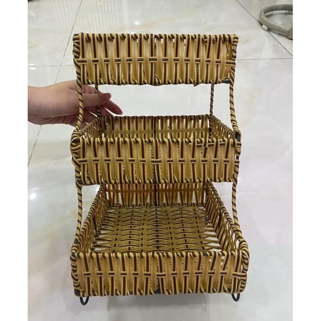 Kệ đựng mỹ phẩm,văn phòng phẩm 3 tầng