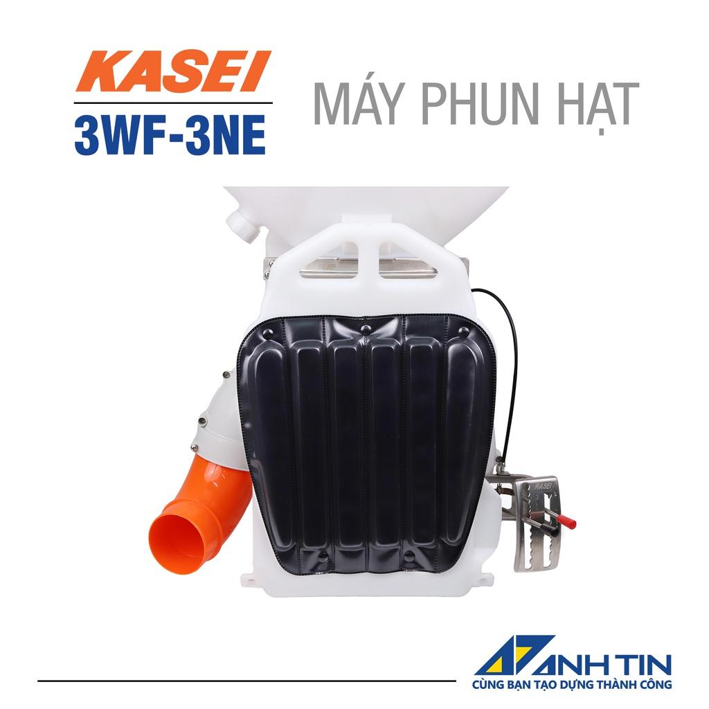 Máy phun sạ 3 trong 1 KASEI 3WF-3SE dùng để sạ lúa, phun vôi, phun phân bón.