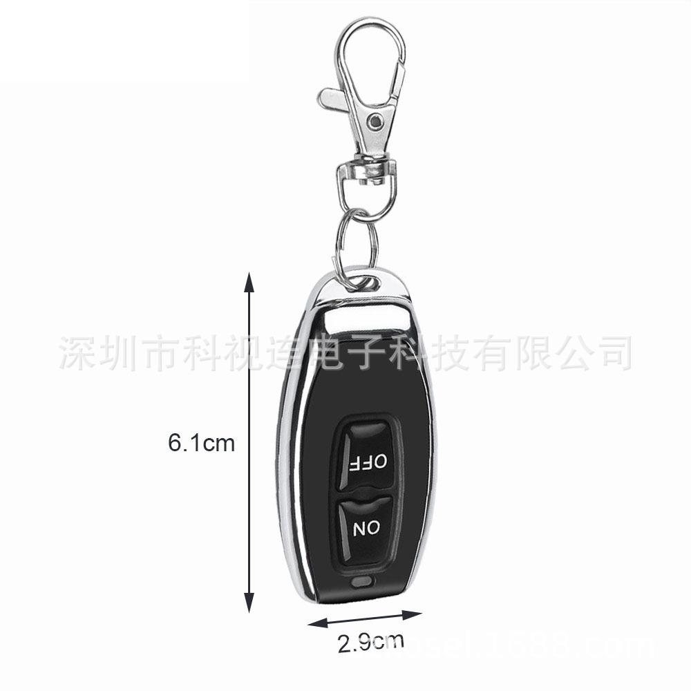 Phong cách mới nhất khóa cửa ô tô bằng kim loại 315/433MHZ không dây công tắc điều khiển từ xa đèn cửa điện và đèn lồng với hạt tiêu nhỏ điều khiển từ xa