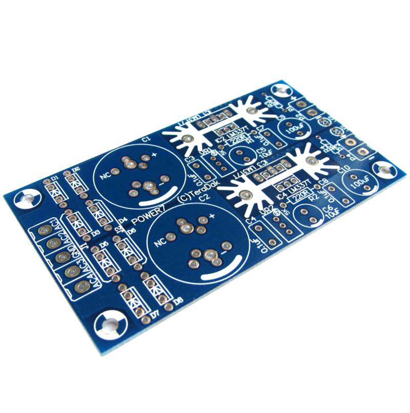 LM317 LM337 AD-DC Điện áp kép có thể điều chỉnh nguồn điện được điều chỉnh bằng bảng khuếch đại preamp