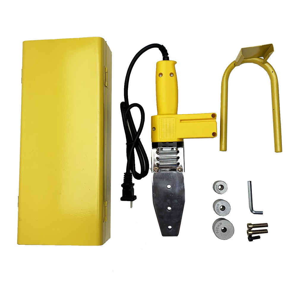 Máy hàn nhiệt, hàn đa năng các loại ống nhựa chịu nhiệt PP-R, PE, PPC, công suất 600W, tản nhiệt mang cá, Tự động chỉnh nhiệt, đầu hàn 20-25-32mm