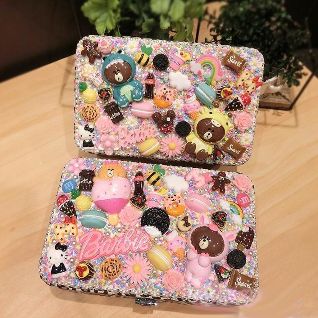 Rectangle Wood Box Jewelry Case Wedding Gift Makeup Cosmetic Earrings Ring Desk Rangement Make Up Wooden Organizer with Mirror - 2 Layers