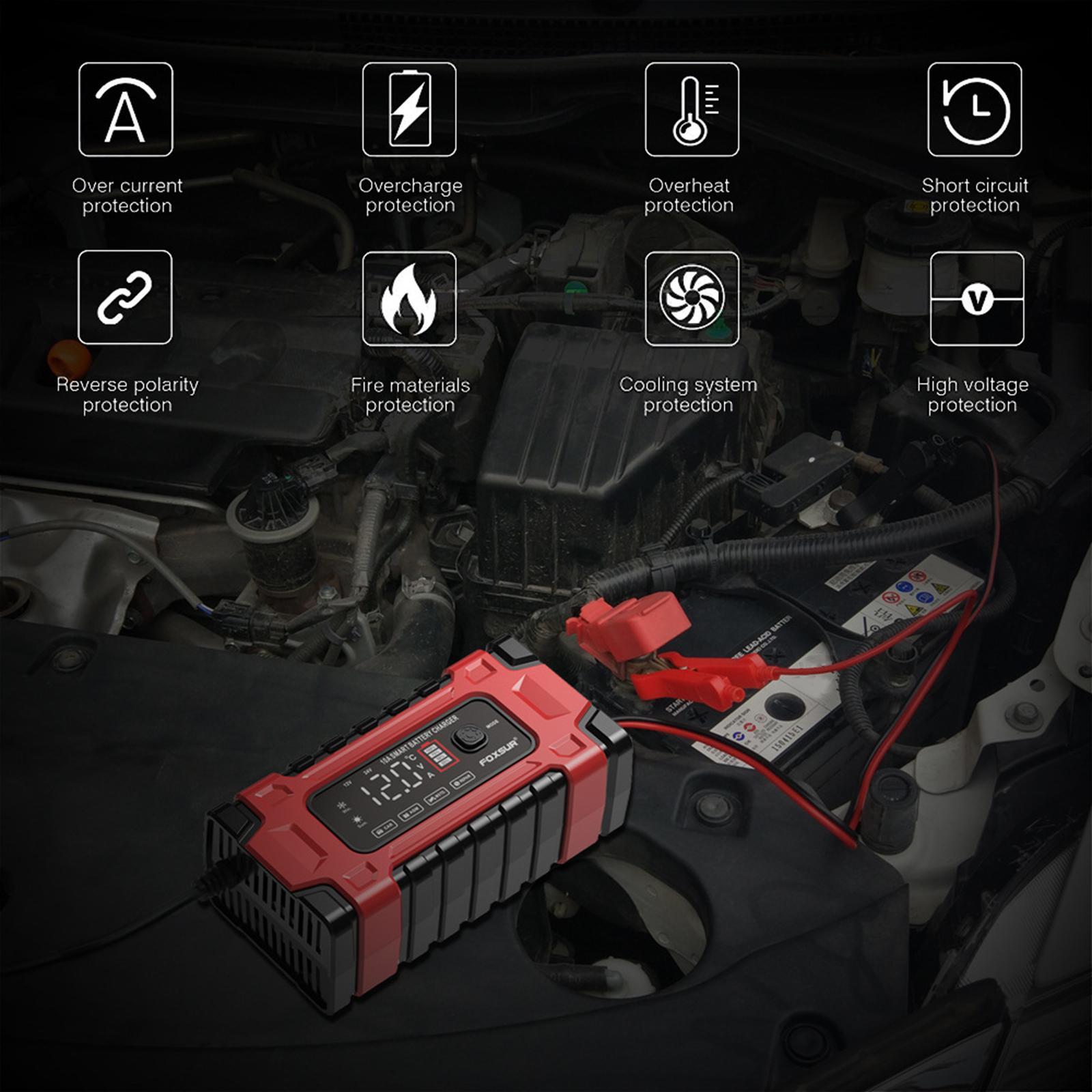 Car Battery Charger Smart Battery Desulfator for Marine Boat
