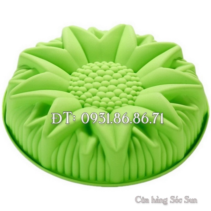 Khuôn silicon hoa hướng dương đại đóa loại 28 cm - Mã số 1025