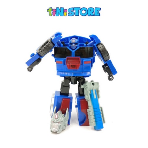 Đồ chơi robot biến hình siêu xe màu đỏ