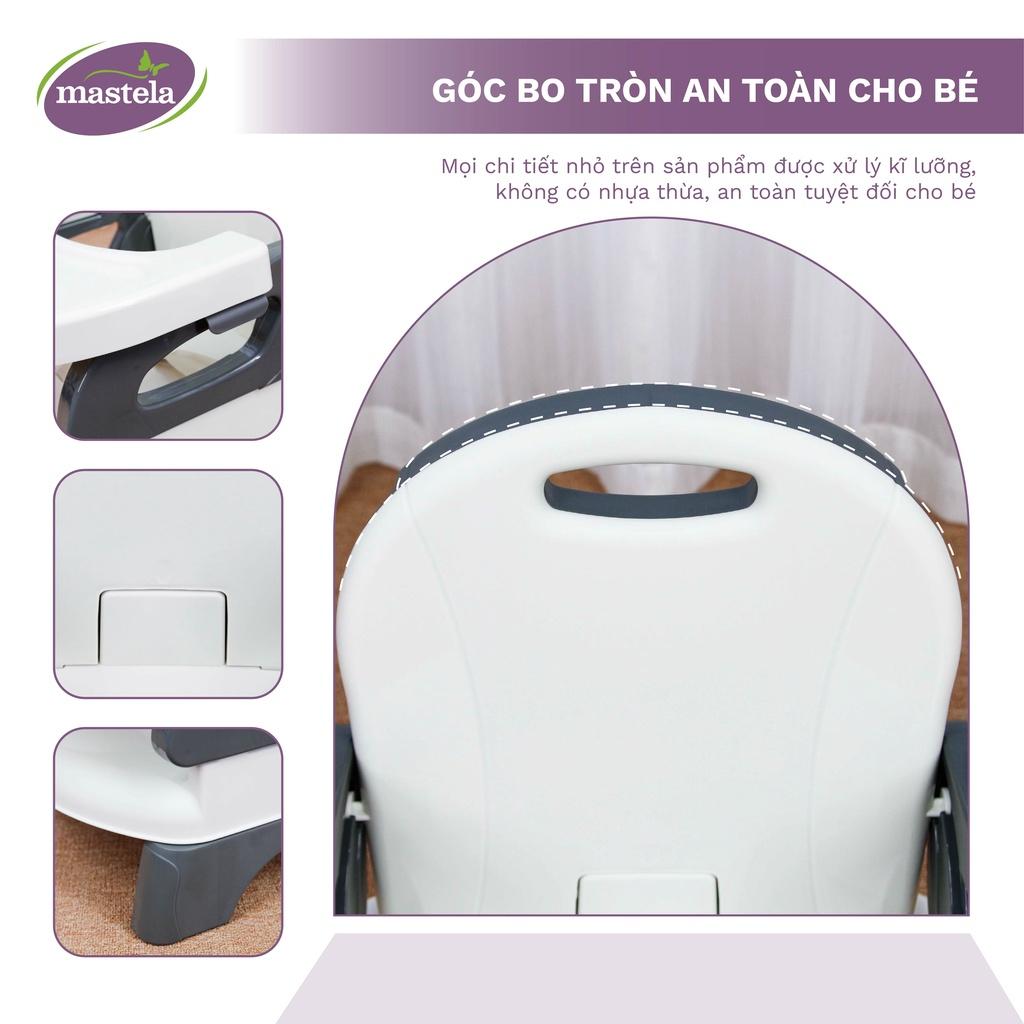 Ghế ngồi ăn bằng nhựa Mastela 07330 nâng hạ độ cao cho bé