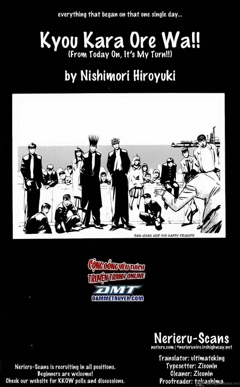 kyou kara ore wa - cặp bài trùng chapter 68 20