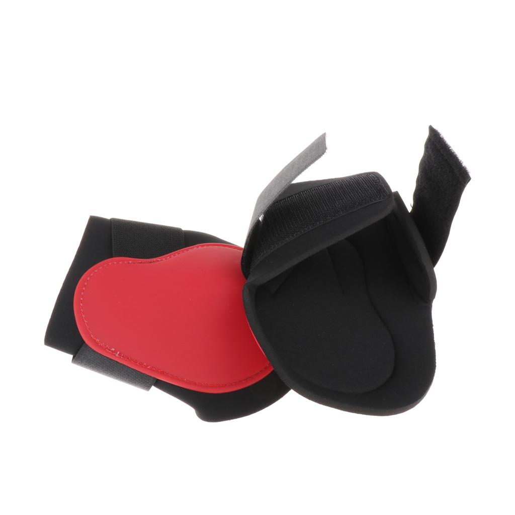 2 Pairs Horse Leg Boots Hind Front Leg Protector Wraps Set