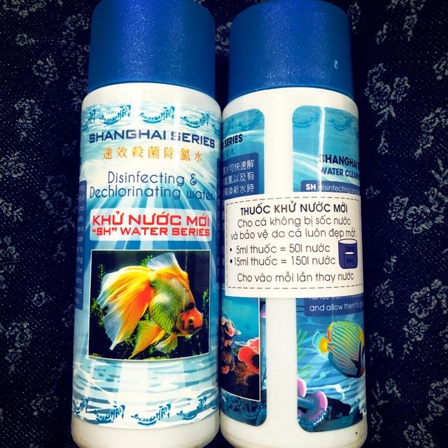 Thuốc Khử Nước Mới - Khử Clo ShangHai125ml