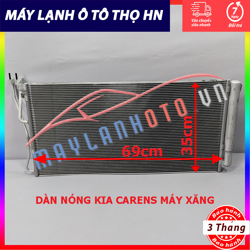 Dàn nóng Kia Carens Hàng xịn Hàn Quốc
