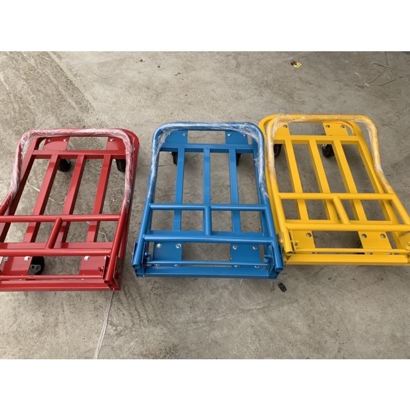Xe đẩy hàng, xe kéo hàng 4 bánh có thể gấp gọn mẫu mới 50x80cm siêu chắc khoẻ, tải trọng lên đến 500kg