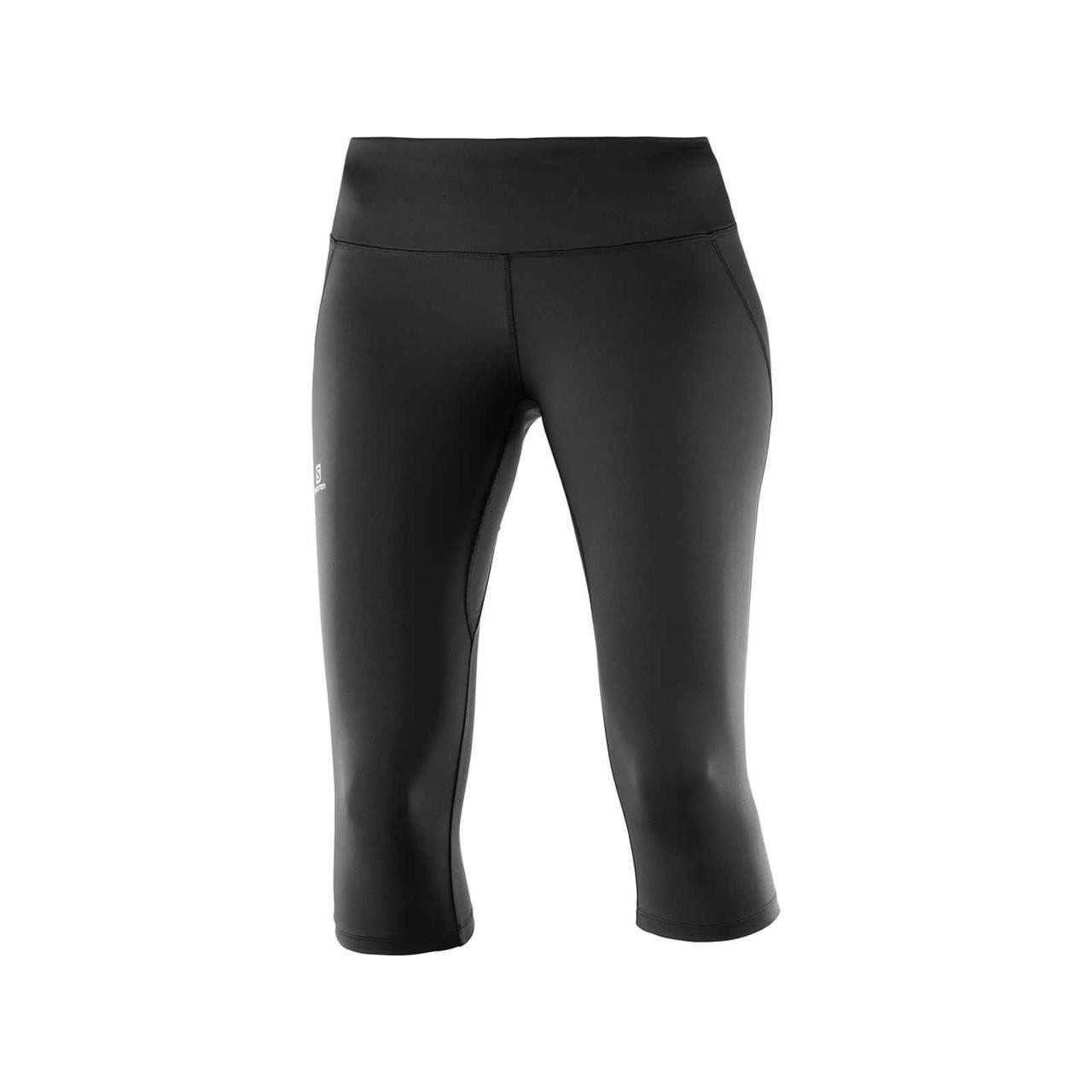 Quần Bó Thể Thao Nữ AGILE MID TIGHT W BLACK