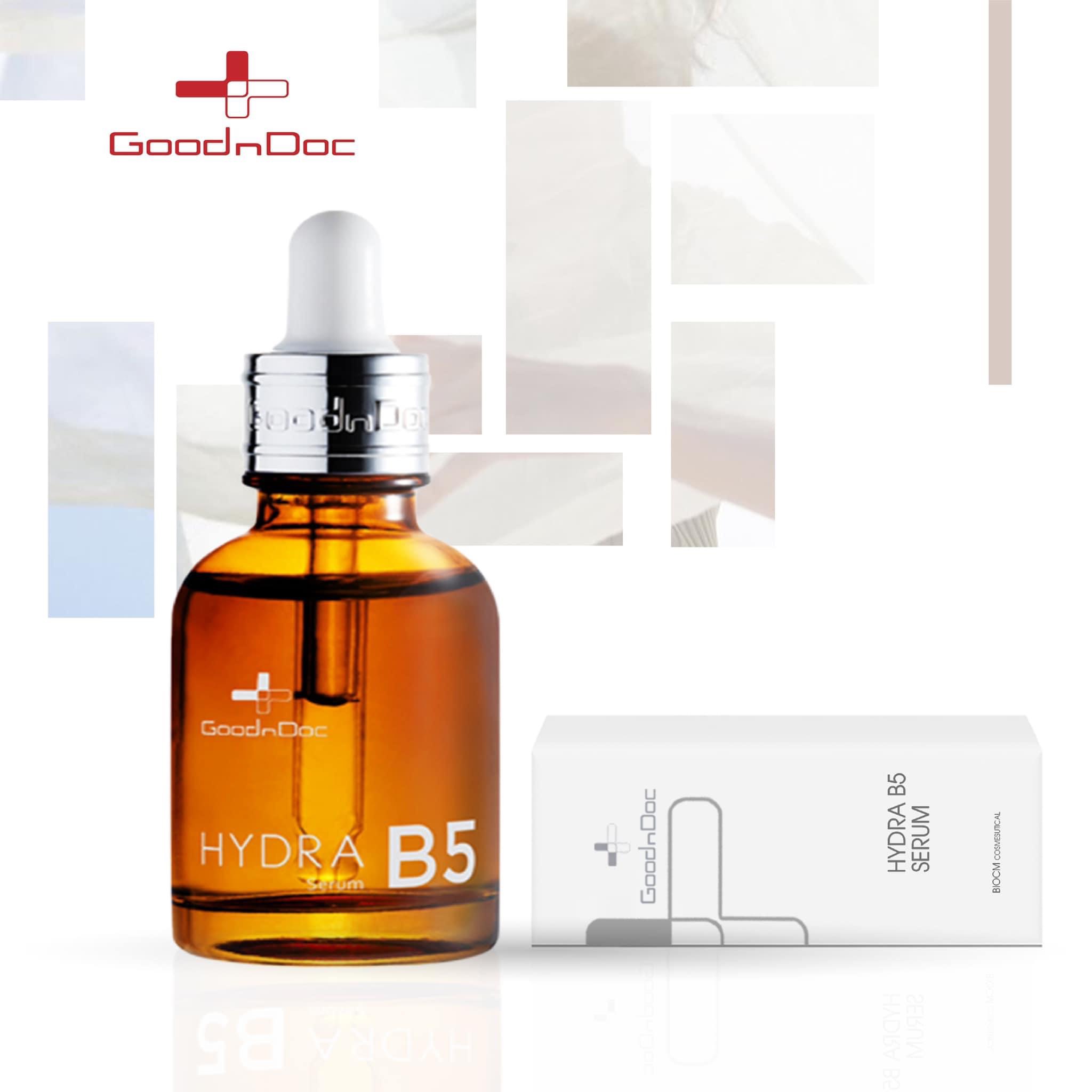 Serum Dưỡng Ẩm Phục Hồi Da GoodnDoc Hydra B5 - Serum B5 GoodnDoc 30ml