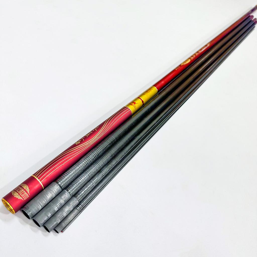 Cần câu tay Hỏa Diệm Sơn 5h đỏ ngọn 1.5li sale giá rẻ